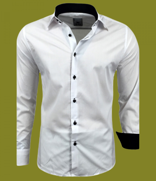 Chemise homme subliminal bicolore