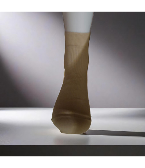 Socquettes mi -haute homme-made in France -coton bio