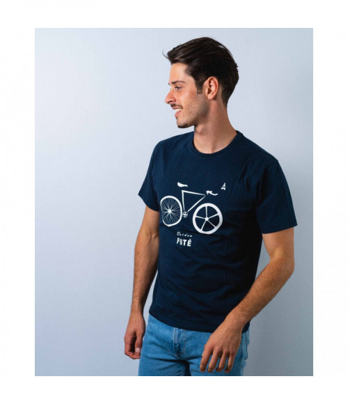 Tee- shirt  homme marque ft-coton bio -durabilité_ mode éthique