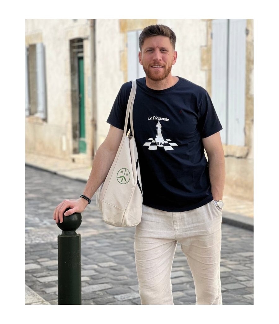 Tee shirt homme -mode organique-durable-grandes tailles