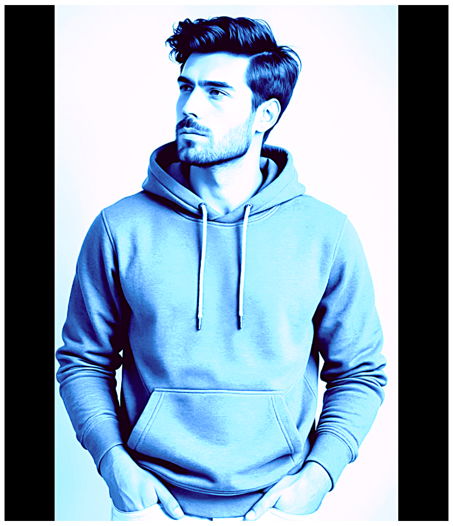 Sweat à capuche homme-upcycling_ durabilité-écologie