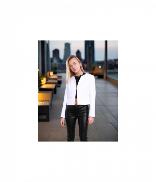 Veste  sans col femme