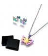 Ensemble Collier Et boucles d'oreilles