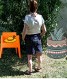 T- Shirt femme upcycling LOVE by MD