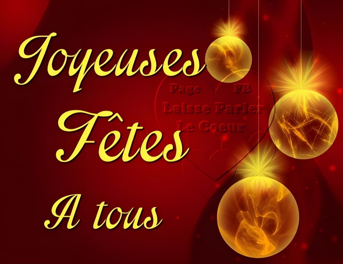 JOYEUSE FETE